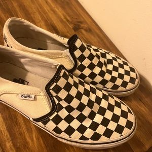Womens checkered vans